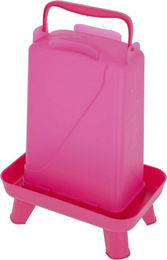 Kerbl Geflügeltränke für Hühner aus Kunststoff in Pink 5,5 l – Bild 1 von 3
