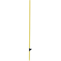 Produktbild von Kerbl Glasfaserzaunpfahl rund Gelb 1600mm x 12mm 10 Stück