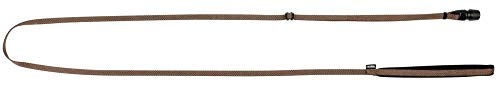 Kerbl GoLeyGo 2.0 Flat Hundeleine mit Klick Magnetverschluss aus Nylon Braun Größe S – Bild 1 von 5