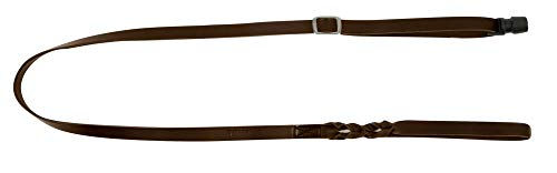 Kerbl GoLeyGo Flat Hundeleine aus Leder Braun Größe S 105-165 cm für kleine Hunde - 1 Stk. – Bild 1 von 9
