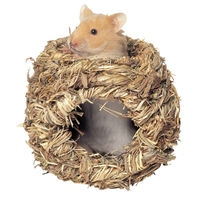 Produktbild von Kerbl Grasnest für Hamster und Mäuse aus getrocknetem Gras als natürlicher Unterschlupf