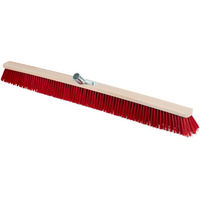 Produktbild von Kerbl Großraumbesen mit Holzstiel in Rot 100 cm