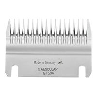 Produktbild von Kerbl GT504 Untermesser für Aesculap Schermesser Econom aus Edelstahl 18 Zähne 3mm Schnittlänge 100 Stück