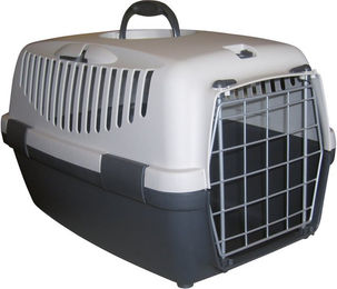Kerbl Gulliver 3 Transportbox für Katzen und kleine Hunde mit Metalltür und Teilefach – Bild 1 von 8