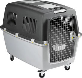 Kerbl Gulliver Jumbo Transportbox aus Metall Grau – Bild 1 von 1