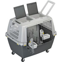 Produktbild von Kerbl Gulliver Touring IATA Transportbox aus Kunststoff Grau Größe L