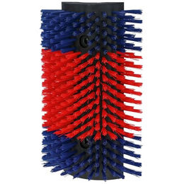 Kerbl Halbrunde Kratzbürste XL blau-rot – Bild 1 von 8