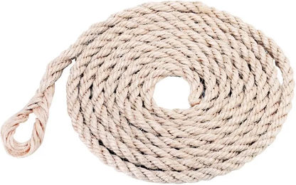 Produktbild von Kerbl Halfter und Stricke aus Sisal in Natur Beige für Adult Tiere
