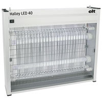 Produktbild von Kerbl Halley LED 40 Fliegenfalle Insektenvernichter aus Aluminium in Blau und Weiß