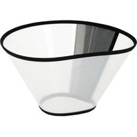 Produktbild von Kerbl Halskrause für Hunde aus Kunststoff in Schwarz Transparent 22/26 cm