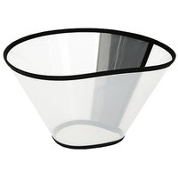 Produktbild von Kerbl Halskrause für Hunde aus Polyester transparent 48-57cm