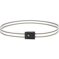 Produktbild von Kerbl Halsmarkierungsband mit Klemmverschluss Weiß-Schwarz 130cm
