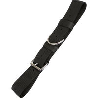 Produktbild von Kerbl Halsriemen für Pferde aus Nylon mit Edelstahlteilen Schwarz für Warmblut
