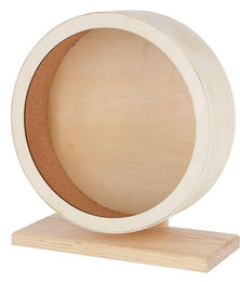 Kerbl Hamsterlaufrad aus Holz mit Korklauffläche Ø 29cm für Kleintiere – Bild 1 von 5