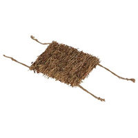 Produktbild von Kerbl Hängematte aus Heu und Gras für Kaninchen in Natur Braun 15x12cm