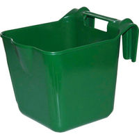 Produktbild von Kerbl HangOn Futtertrog für Pferde aus Kunststoff, grün, 13 Liter - 13 l