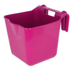 Kerbl HangOn Futtertrog zum Einhängen aus Kunststoff Pink 13l – Bild 1 von 3