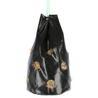 Produktbild von Kerbl HayBag Big Heunetz aus Kunststoff Schwarz 195 Liter mit 15 Fressöffnungen - 195 l