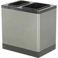 Produktbild von Kerbl HeatBox Heizbarer Wärmebehälter aus Kunststoff Grau 12 Stück