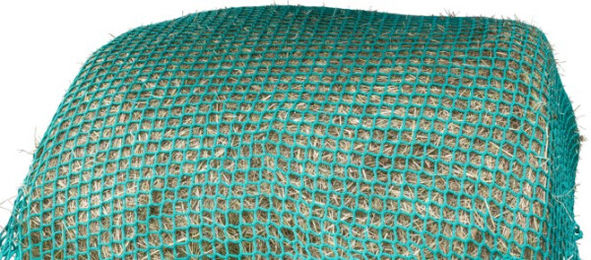 Kerbl Heunetz aus Kunststoff für Pferde in Grün oder Türkis 3,60 x 2,40 m – Bild 1 von 3