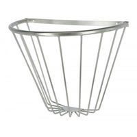 Produktbild von Kerbl Heunetz halbrund aus verzinktem Metall in Silber - 1 Stk.