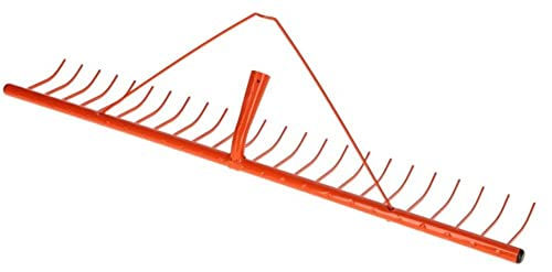 Produktbild von Kerbl Heurechen mit Schwanenhals in Orange 85 cm