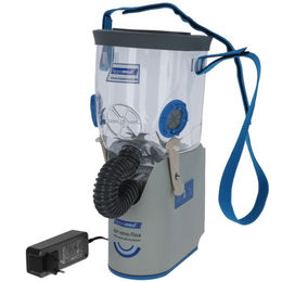 Kerbl Hippomed Air One Flex Pferde Inhalator Akku mit Warmblutmaske Blau – Bild 1 von 7