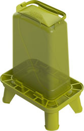 Kerbl Hobbyfarming Futterautomat für Geflügel aus Kunststoff 3,5 l Grün - 3,5 l – Bild 1 von 4