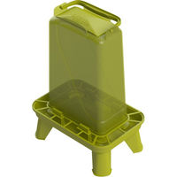 Produktbild von Kerbl Hobbyfarming Futterautomat für Geflügel aus Kunststoff 3,5 l Grün - 3,5 l