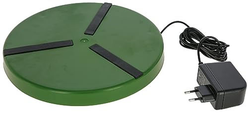 Kerbl Hobbyfarming Heizplatte für Geflügeltränken aus Kunststoff 15W 24V Ø 25cm Grün – Bild 1 von 5