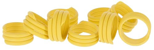 Kerbl Hobbyfarming Spiralring aus Kunststoff Gelb 16 mm 100 Stück – Bild 1 von 1