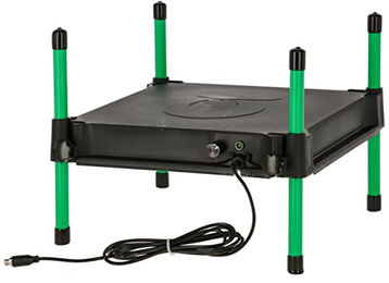Kerbl Hobbyfarming Wärmeplatte CosyHeat für Hühner aus Kunststoff in Schwarz und Grün – Bild 1 von 13