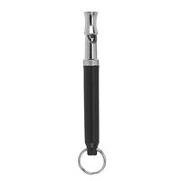 Produktbild von Kerbl Hochfrequenzpfeife für Hunde aus Metall in Schwarz - 1 Stk.