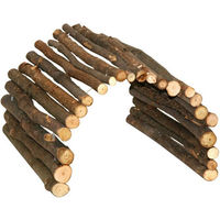 Produktbild von Kerbl Holzbrücke für Kleintiere wie Kaninchen und Meerschweinchen aus Naturholz