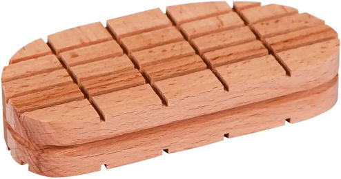 Kerbl Holzklotz XL Entlastungshilfe zur Hufpflege aus Holz – Bild 1 von 2