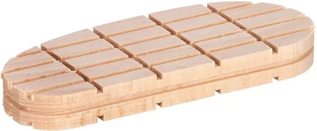 Kerbl Holzklotz zur Hufpflege klein 14mm Natur – Bild 1 von 3