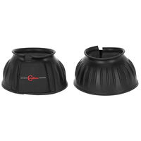 Produktbild von Kerbl Hufglocken aus Gummi für Pferde Schwarz XXFull