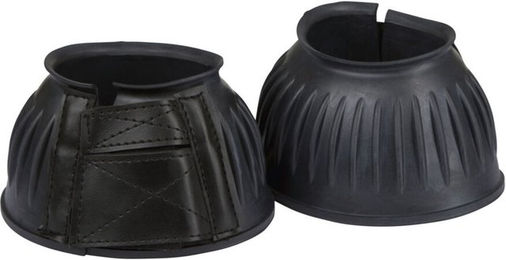 Kerbl Hufglocken aus Gummi Schwarz XXL für Pferde – Bild 1 von 4