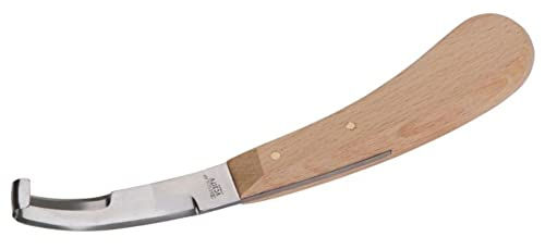 Produktbild von Kerbl Hufmesser für die Hufpflege mit Naturholz Griff