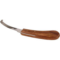 Produktbild von Kerbl Hufmesser zweischneidig aus Edelstahl für die Pferdehufpflege 21cm