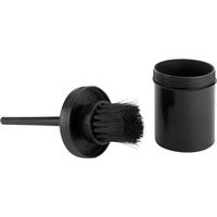 Produktbild von Kerbl Hufpinsel für die Hufpflege mit Kunststoffdose in Schwarz - 1 Stk.