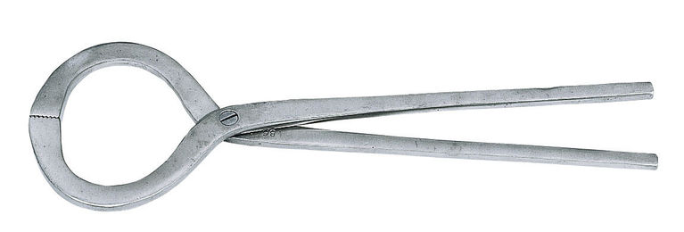 Produktbild von Kerbl Hufuntersuchungszange aus Edelstahl für die Hufpflege 30cm gerade
