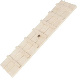 Kerbl Hühnerhausleiter aus Holz in Natur Beige 75 x 18 x 3 cm – Bild 1 von 7