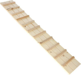Kerbl Hühnerleiter aus Holz für Hühner 115 x 18 x 3 cm – Bild 1 von 13