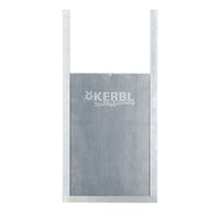 Produktbild von Kerbl Hühnerschiebetür aus Aluminium für Hühner und Enten 220 x 330 mm Silber