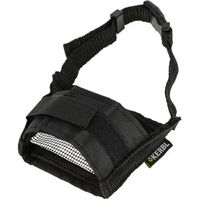 Produktbild von Kerbl Hunde Maulkorb aus Nylon in Schwarz Größe L 18-24 cm