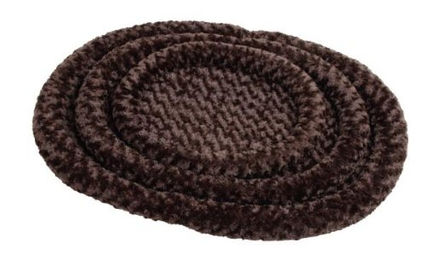 Kerbl Hundebett Kuschelbett aus Nylon in Braun – Bild 1 von 2