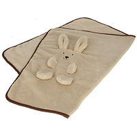 Produktbild von Kerbl Hundedecke für Welpen aus Fleece in Beige - 72 cm
