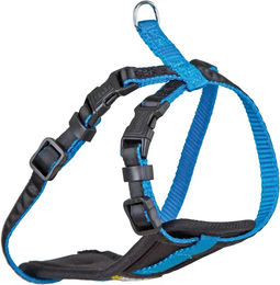Kerbl Hundegeschirr für kleine Hunde Blau aus Nylon und Gummi – Bild 1 von 2