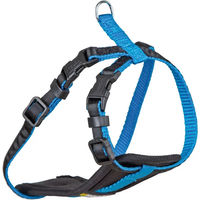 Produktbild von Kerbl Hundegeschirr für kleine Hunde Blau aus Nylon und Gummi